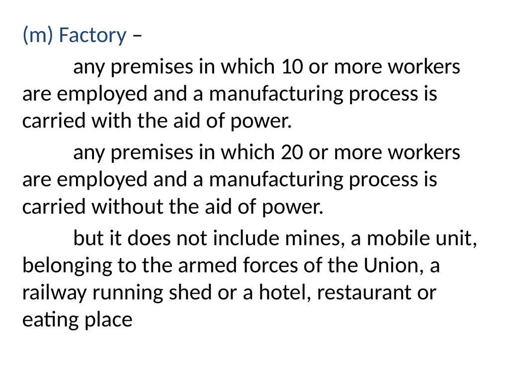 Factory Vs Industry Is there any difference - slide 12 of 72