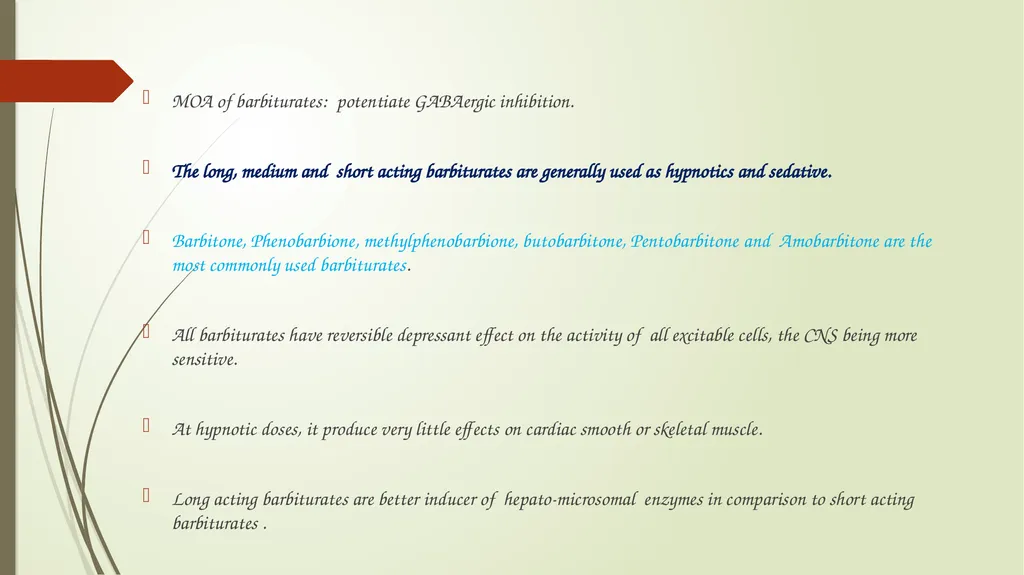 Hypnotic - Sedative Dr.Kumari Anjana Assistant - slide 11 of 23