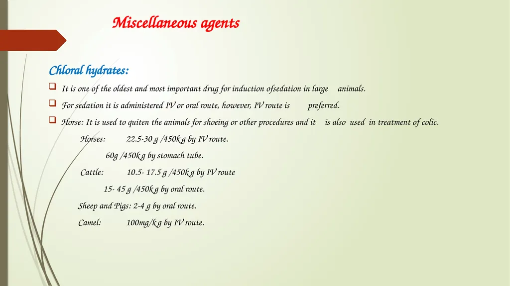 Hypnotic - Sedative Dr.Kumari Anjana Assistant - slide 18 of 23