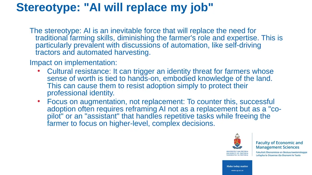 FERTASA SYMPOSIUM: Facing the Onslaught – Fact or - slide 17 of 30