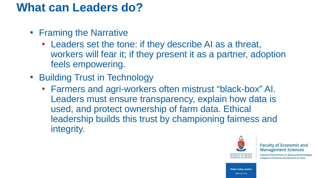 FERTASA SYMPOSIUM: Facing the Onslaught – Fact or - slide 21 of 30