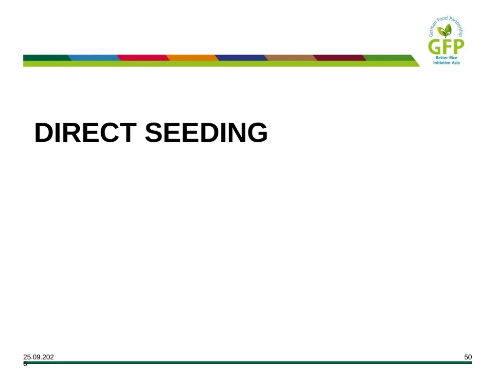 MODULE 7 Crop Establishment Objectives By the end - slide 50 of 99