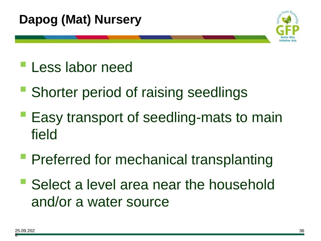 MODULE 7 Crop Establishment Objectives By the end - slide 36 of 99