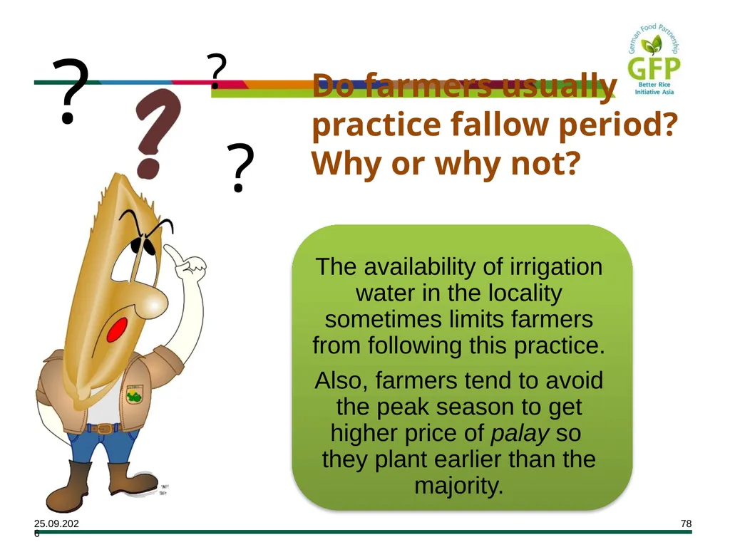 MODULE 7 Crop Establishment Objectives By the end - slide 78 of 99