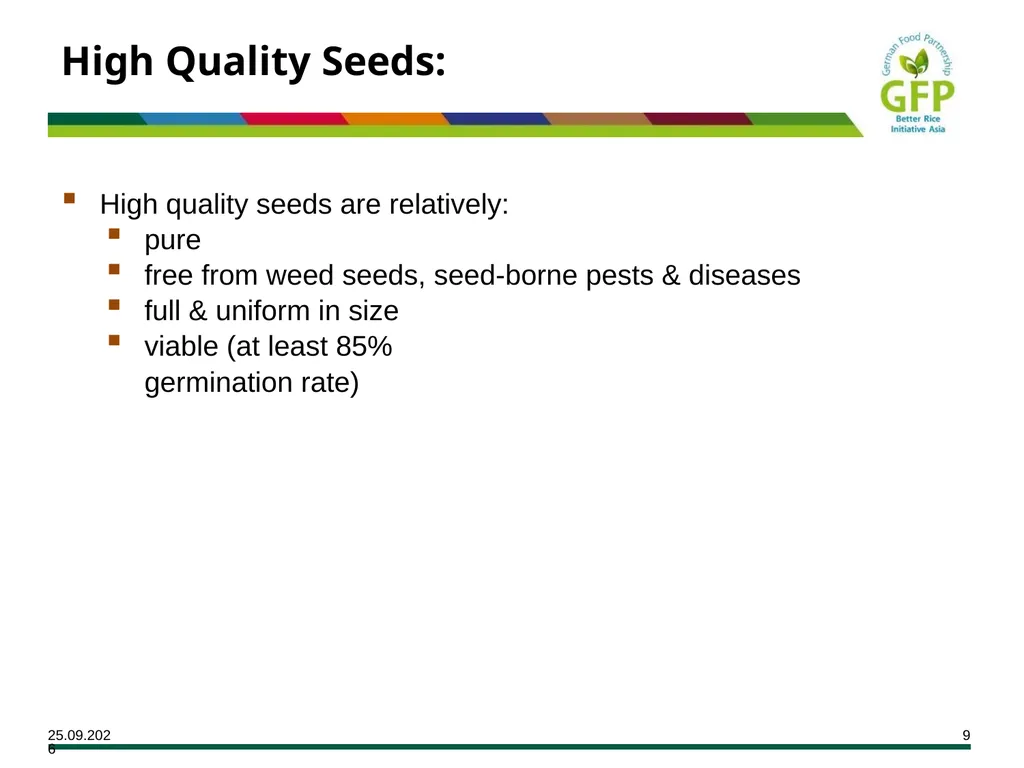 MODULE 7 Crop Establishment Objectives By the end - slide 9 of 99