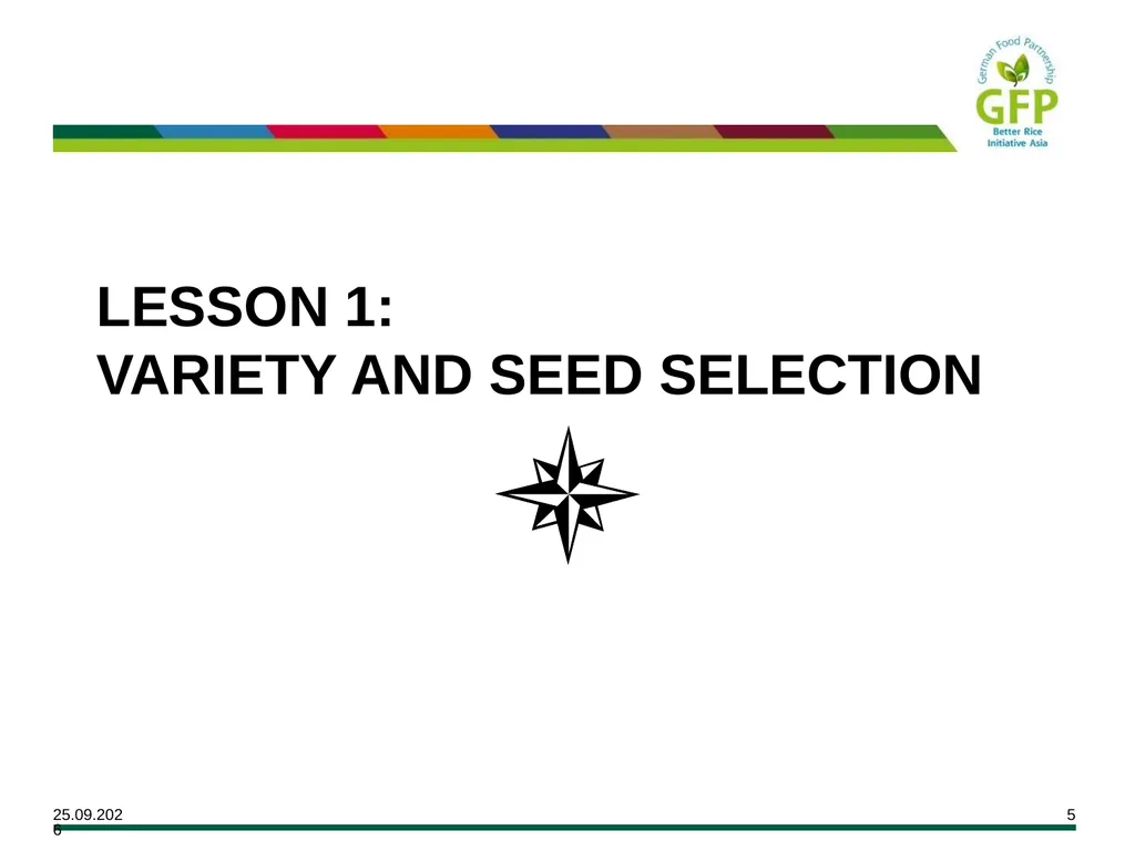 MODULE 7 Crop Establishment Objectives By the end - slide 5 of 99