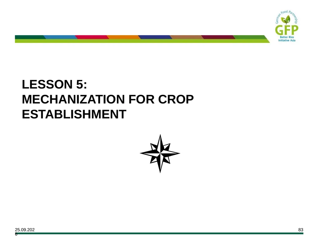 MODULE 7 Crop Establishment Objectives By the end - slide 83 of 99
