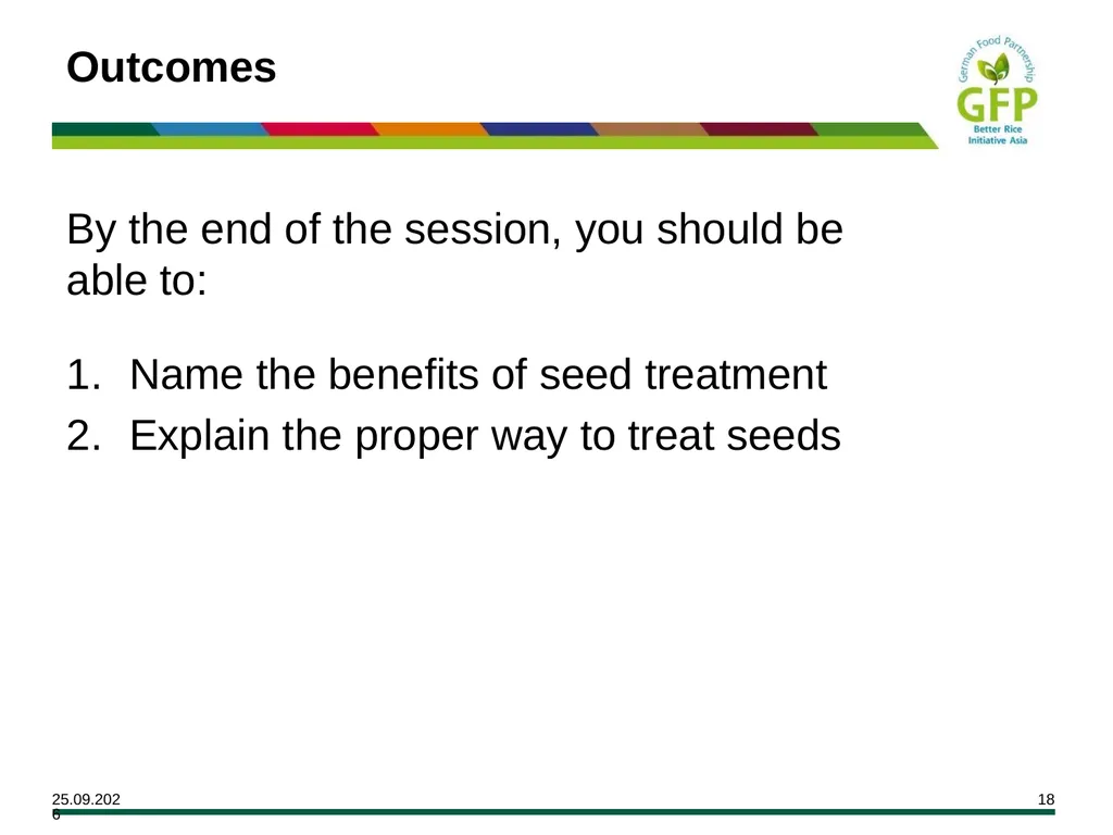 MODULE 7 Crop Establishment Objectives By the end - slide 18 of 99