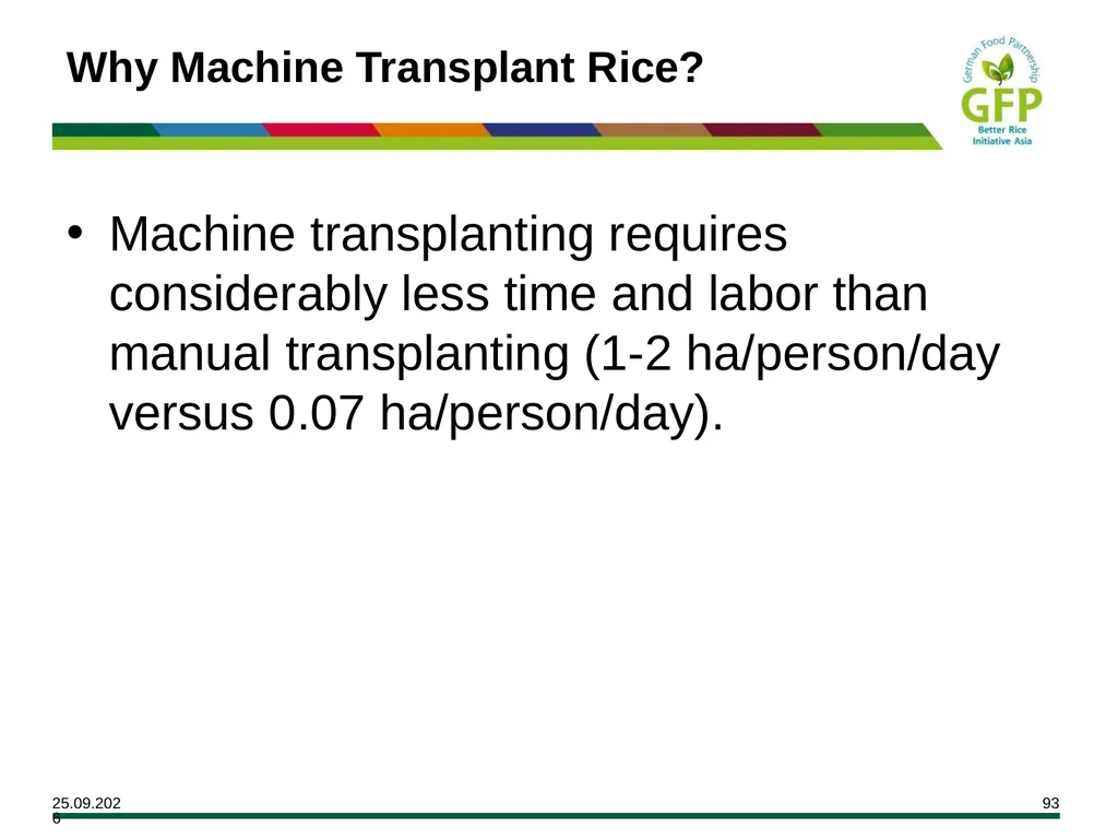 MODULE 7 Crop Establishment Objectives By the end - slide 93 of 99