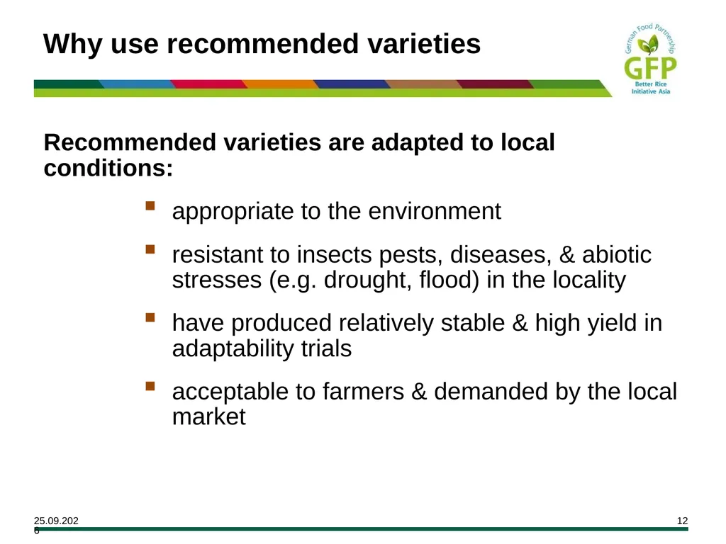 MODULE 7 Crop Establishment Objectives By the end - slide 12 of 99