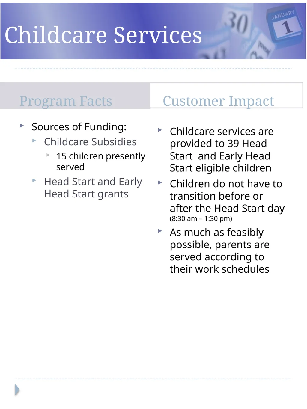 Breckinridge-Grayson Programs, Inc. Head Start and - slide 11 of 19