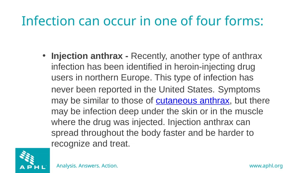 Agents of Bioterrorism Bacillus anthracis: Anthrax - slide 5 of 30