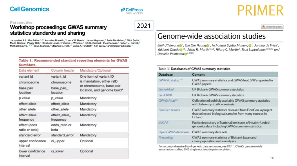 Estimation of Heritability from GWAS Summary - slide 10 of 46