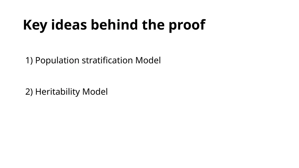 Estimation of Heritability from GWAS Summary - slide 22 of 46