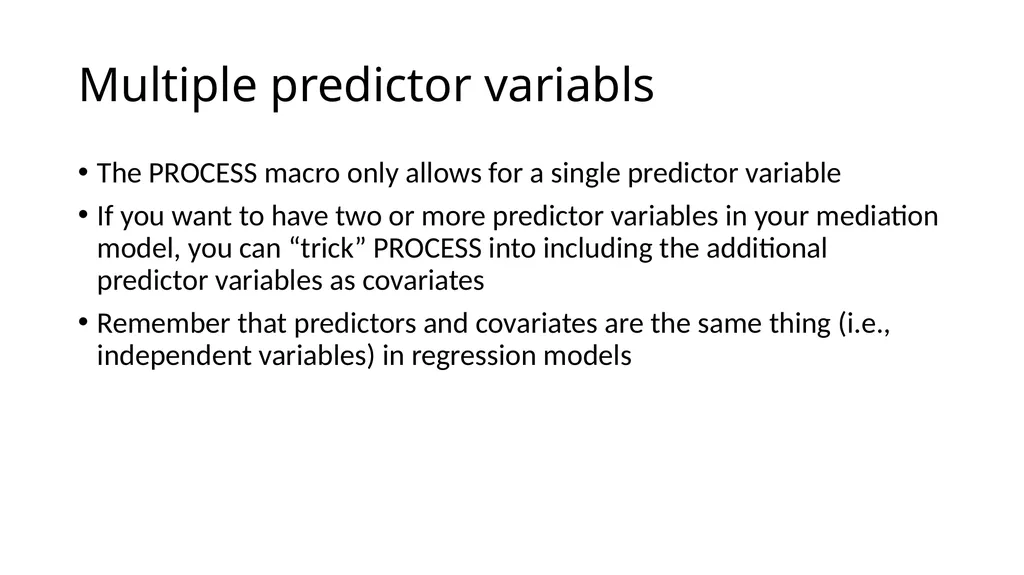 Introduction to Mediation Models with the PROCESS - slide 97 of 134