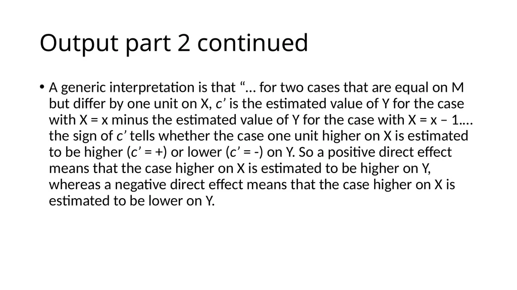 Introduction to Mediation Models with the PROCESS - slide 25 of 134
