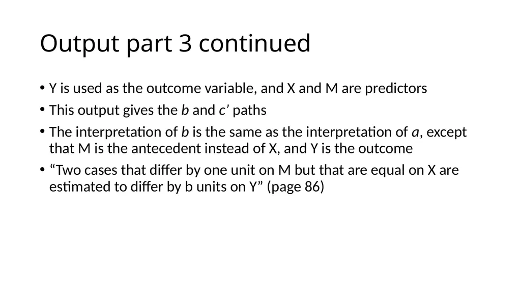 Introduction to Mediation Models with the PROCESS - slide 28 of 134