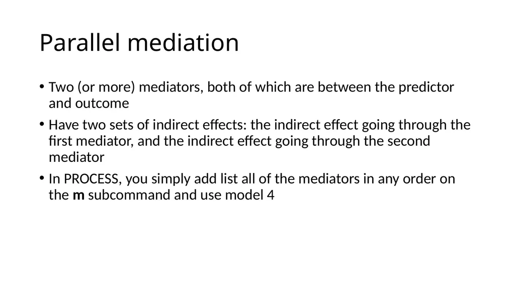 Introduction to Mediation Models with the PROCESS - slide 102 of 134