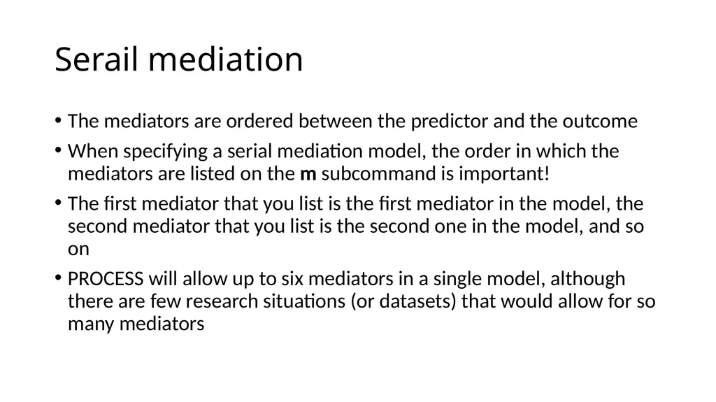 Introduction to Mediation Models with the PROCESS - slide 107 of 134