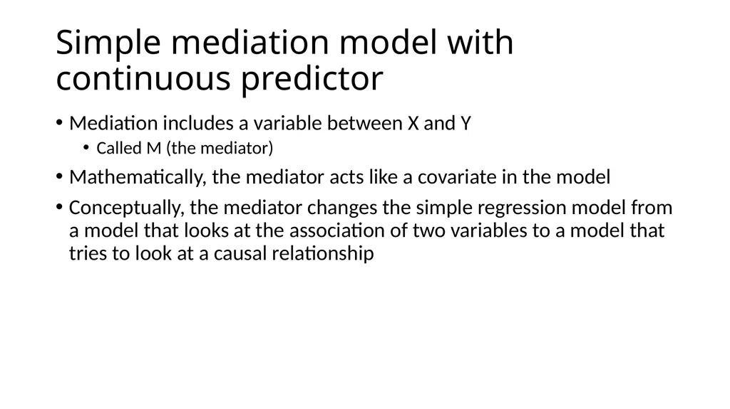 Introduction to Mediation Models with the PROCESS - slide 8 of 134