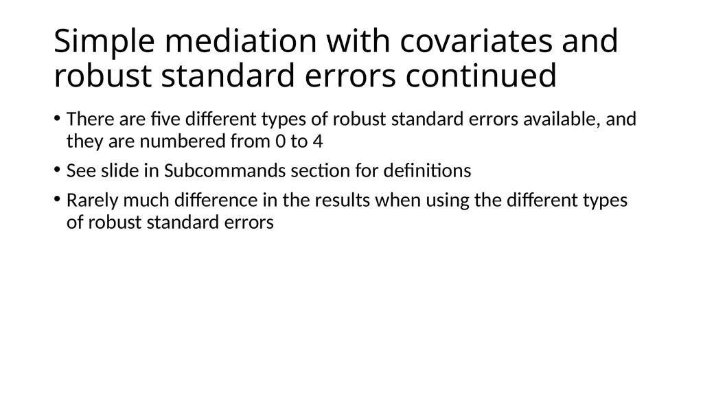 Introduction to Mediation Models with the PROCESS - slide 90 of 134