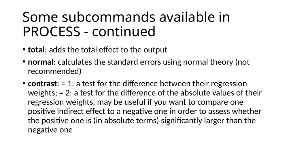Introduction to Mediation Models with the PROCESS - slide 127 of 134