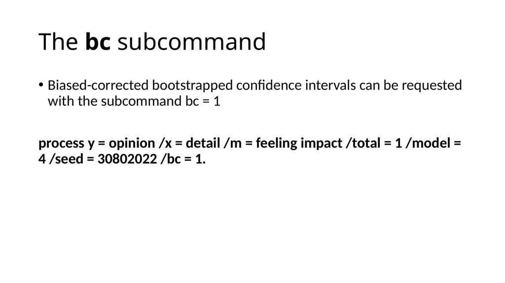 Introduction to Mediation Models with the PROCESS - slide 42 of 134