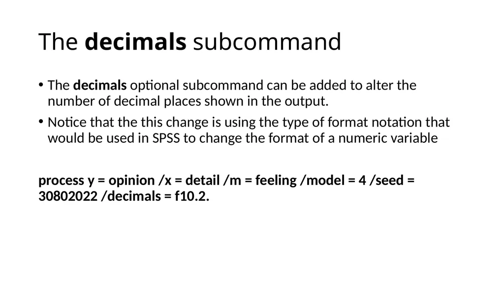 Introduction to Mediation Models with the PROCESS - slide 53 of 134