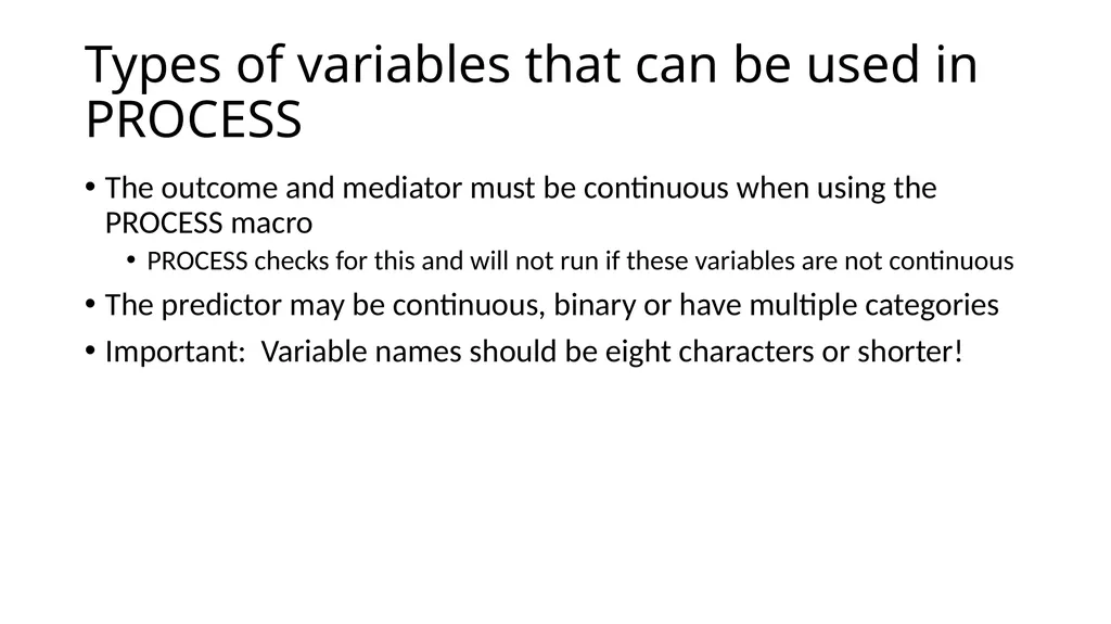 Introduction to Mediation Models with the PROCESS - slide 17 of 134