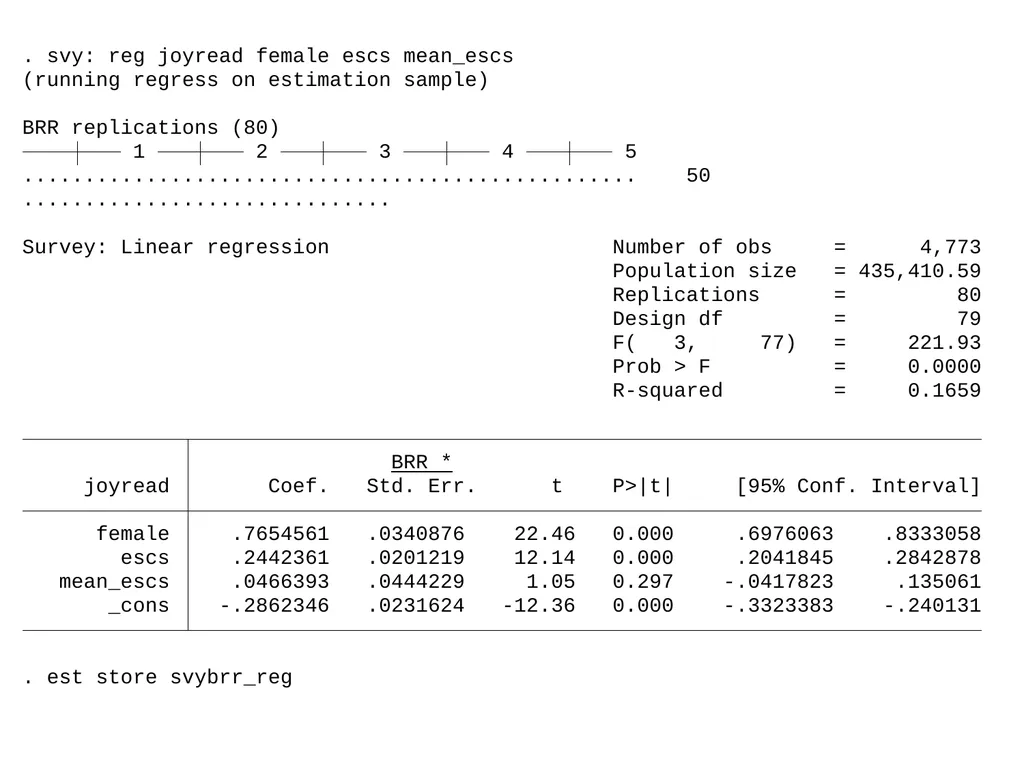 Analyzing large-scale achievement surveys in Stata - slide 14 of 27