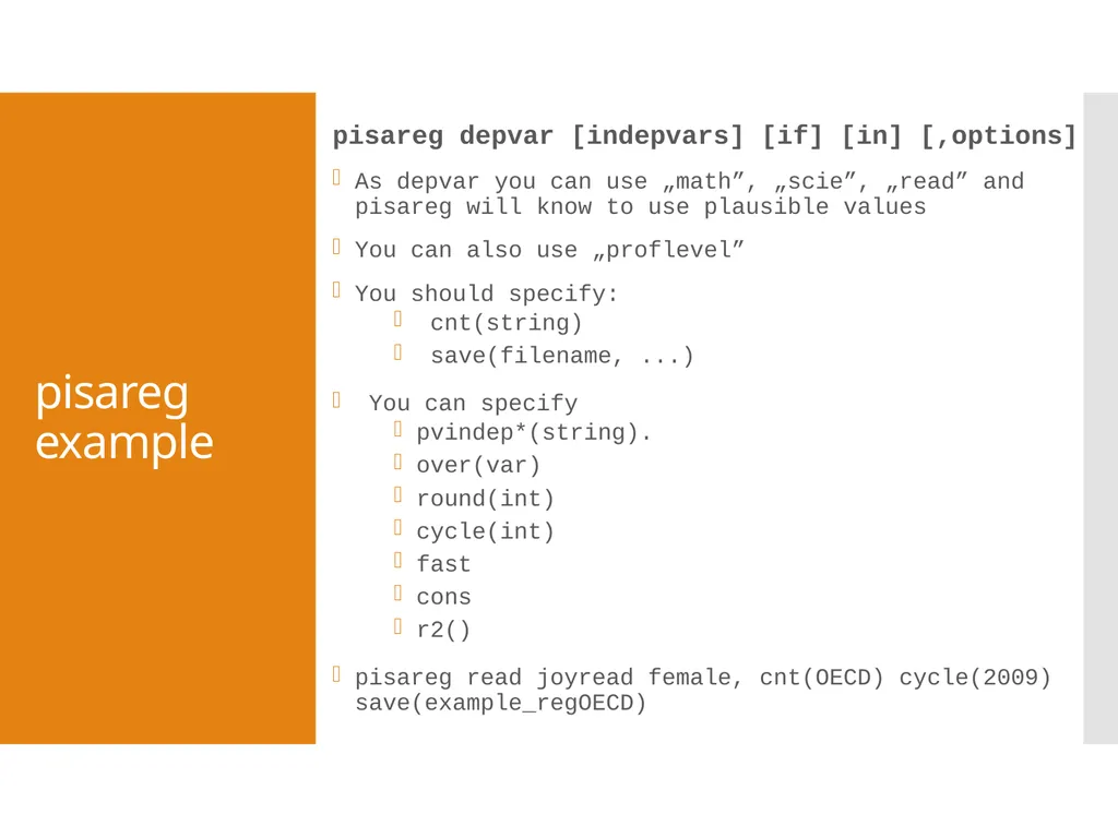 Analyzing large-scale achievement surveys in Stata - slide 22 of 27