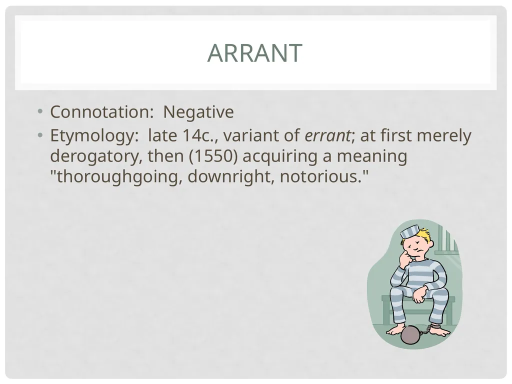 Level G Unit 8 Vocabulary Allege Connotation: - slide 3 of 24