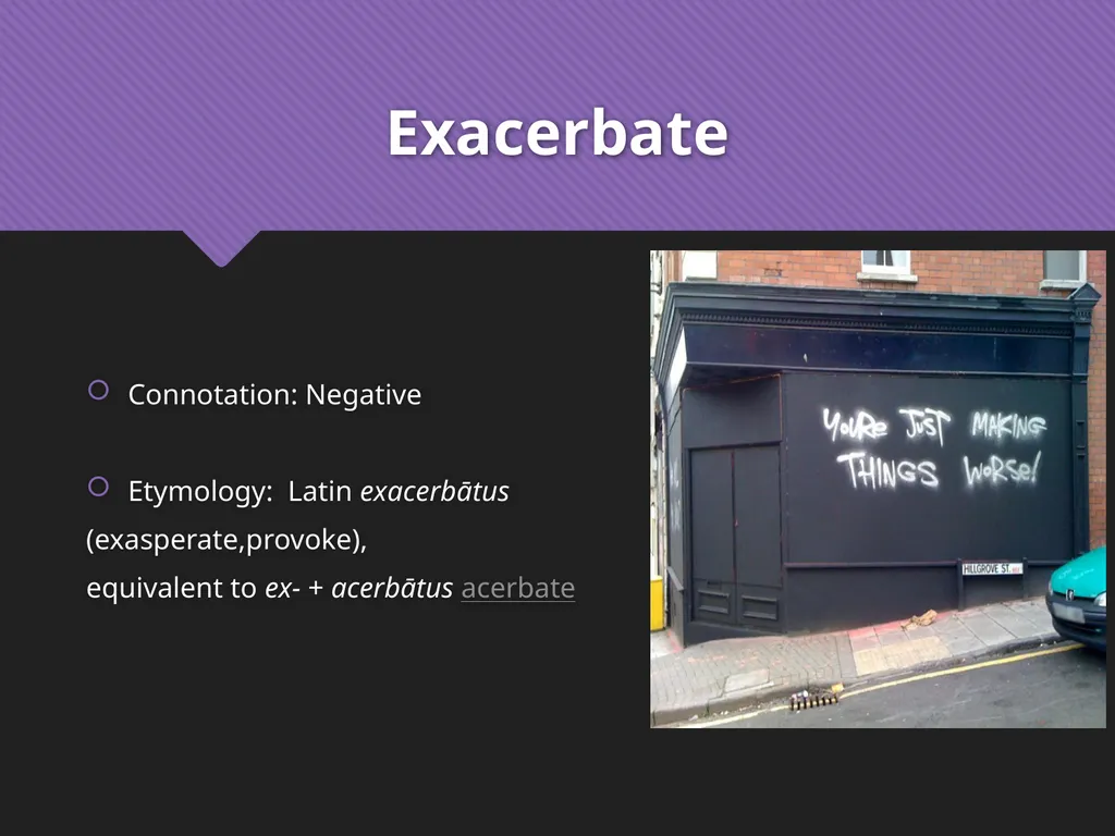 Level G Unit 8 Vocabulary Allege Connotation: - slide 8 of 24