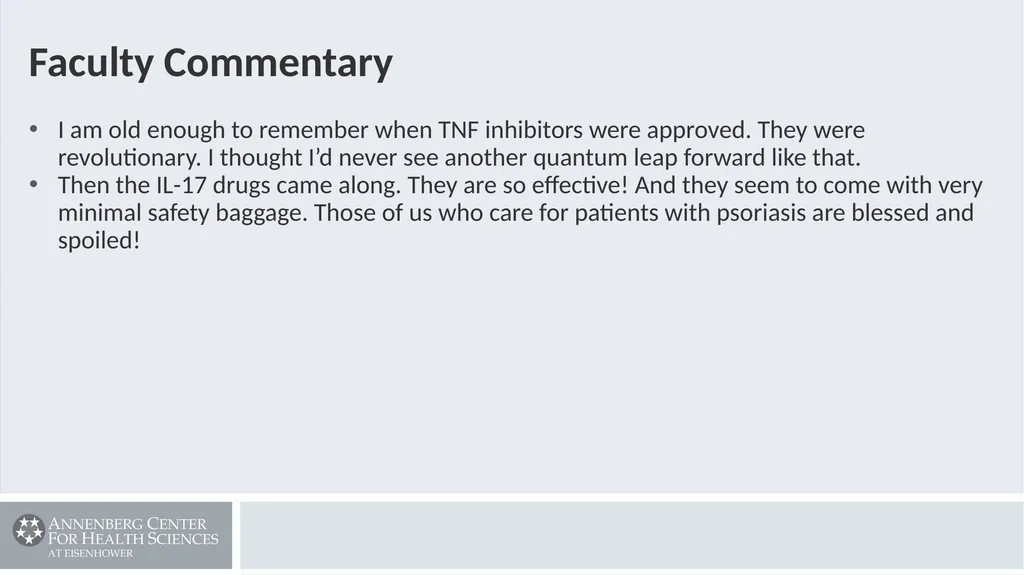 Secukinumab demonstrates significant improvement - slide 34 of 61