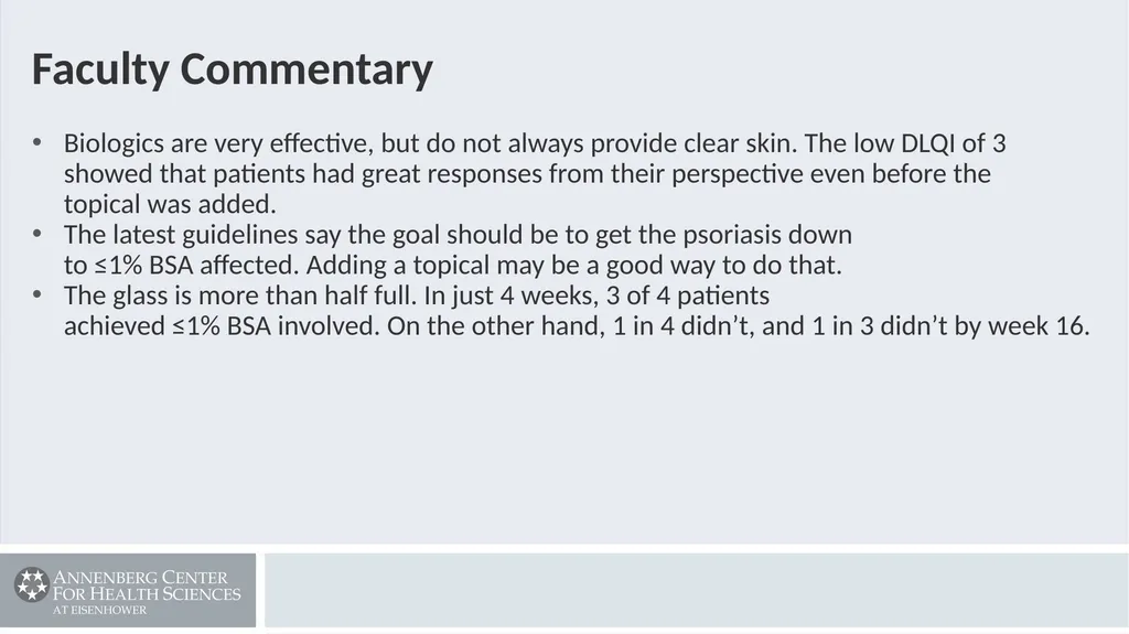 Secukinumab demonstrates significant improvement - slide 51 of 61