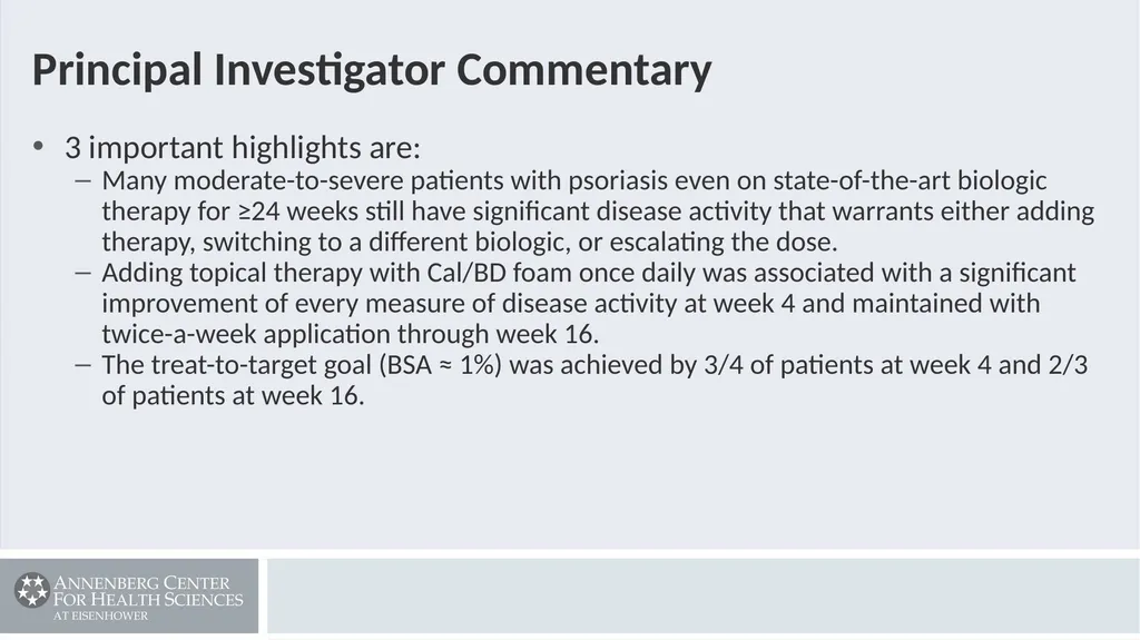 Secukinumab demonstrates significant improvement - slide 49 of 61