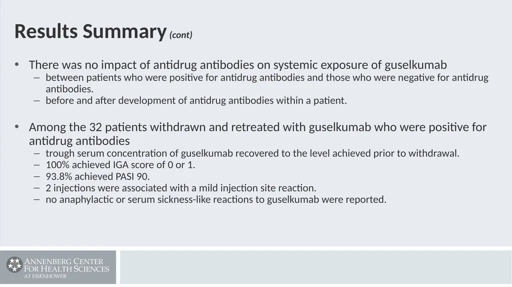 Secukinumab demonstrates significant improvement - slide 58 of 61