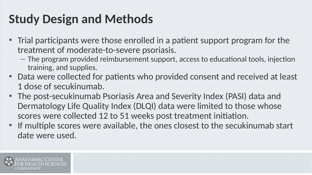 Secukinumab demonstrates significant improvement - slide 3 of 61