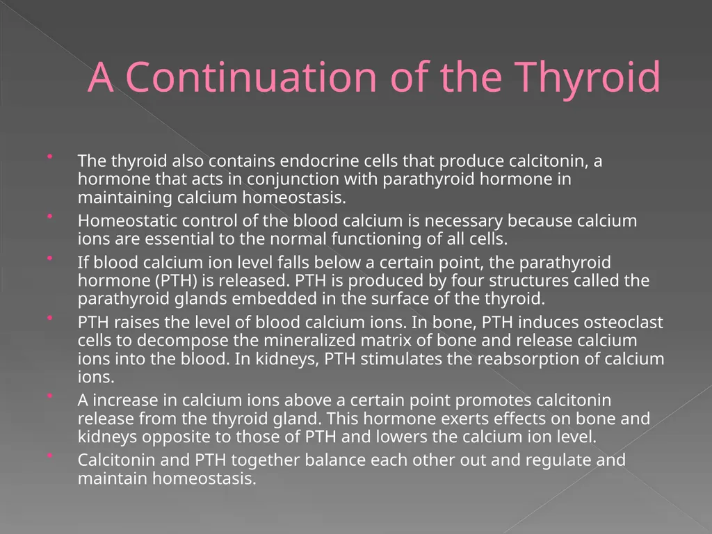The Endocrine System Danny Graham Dierdre Mosbah - slide 28 of 45