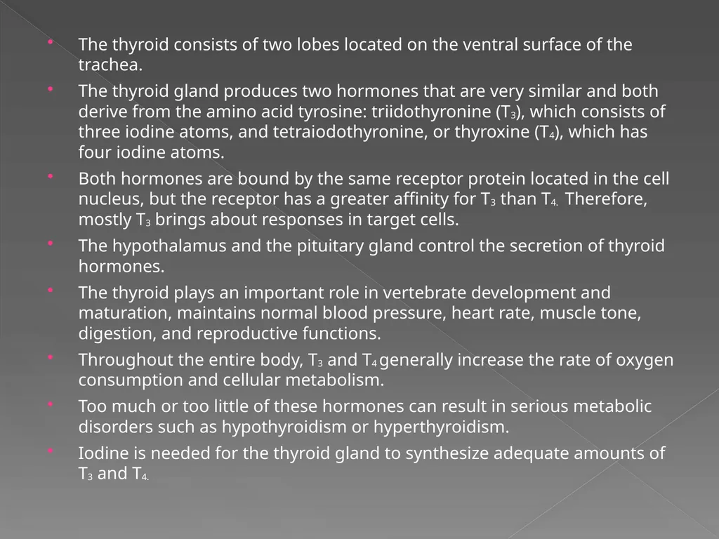 The Endocrine System Danny Graham Dierdre Mosbah - slide 27 of 45