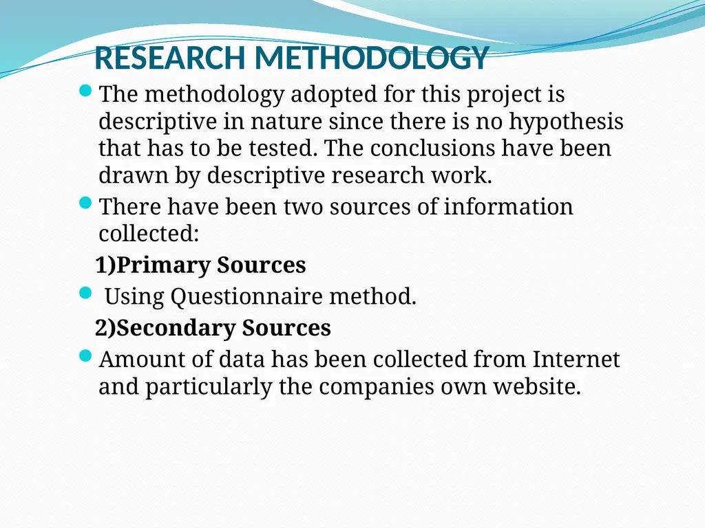 SUMMER TRAINING PROJECT REPORT ON “MARKETING - slide 17 of 30
