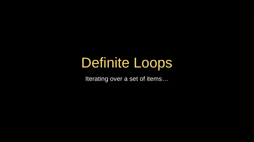 Loops and Iteration Chapter 5 Python for Everybody - slide 12 of 53