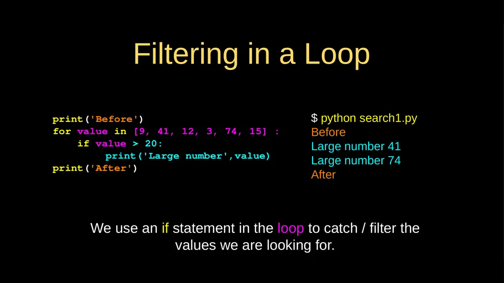 Loops and Iteration Chapter 5 Python for Everybody - slide 45 of 53