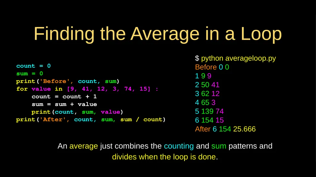 Loops and Iteration Chapter 5 Python for Everybody - slide 44 of 53