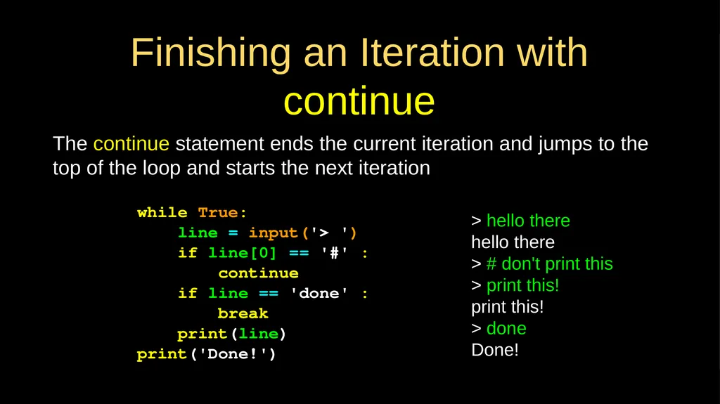 Loops and Iteration Chapter 5 Python for Everybody - slide 8 of 53