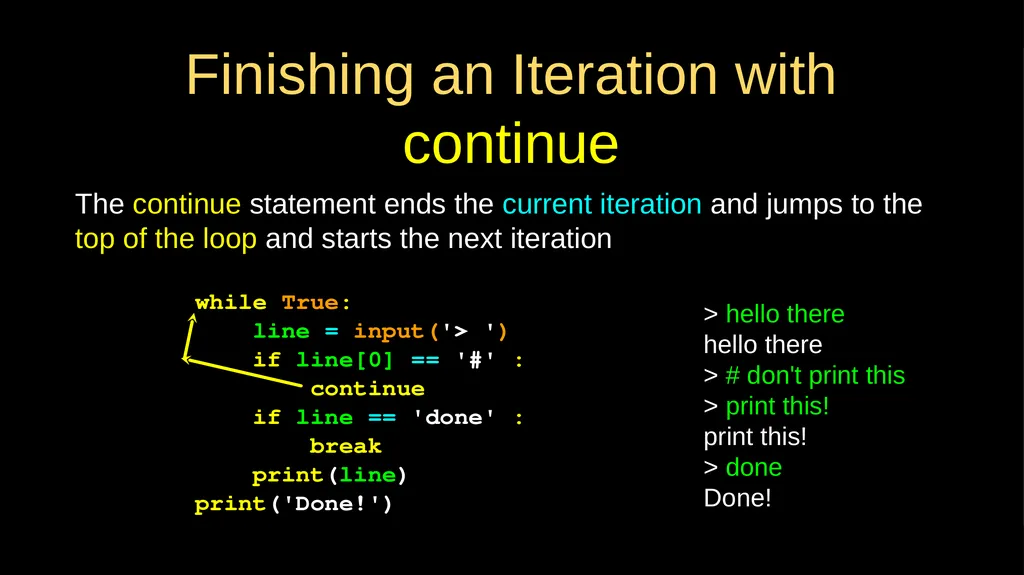 Loops and Iteration Chapter 5 Python for Everybody - slide 9 of 53