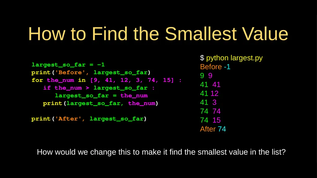 Loops and Iteration Chapter 5 Python for Everybody - slide 47 of 53