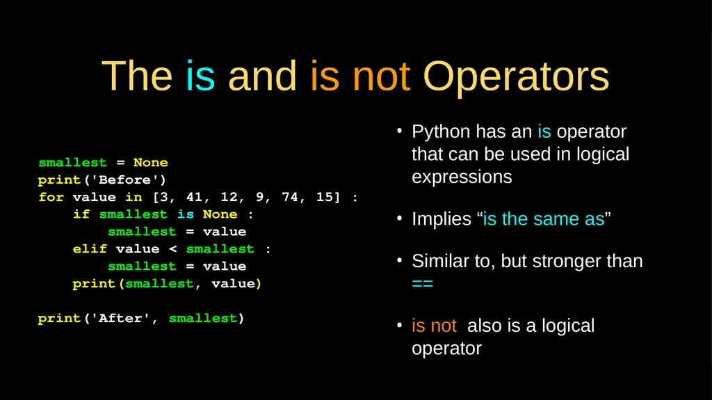 Loops and Iteration Chapter 5 Python for Everybody - slide 51 of 53