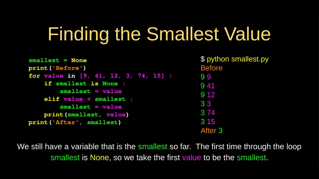 Loops and Iteration Chapter 5 Python for Everybody - slide 50 of 53