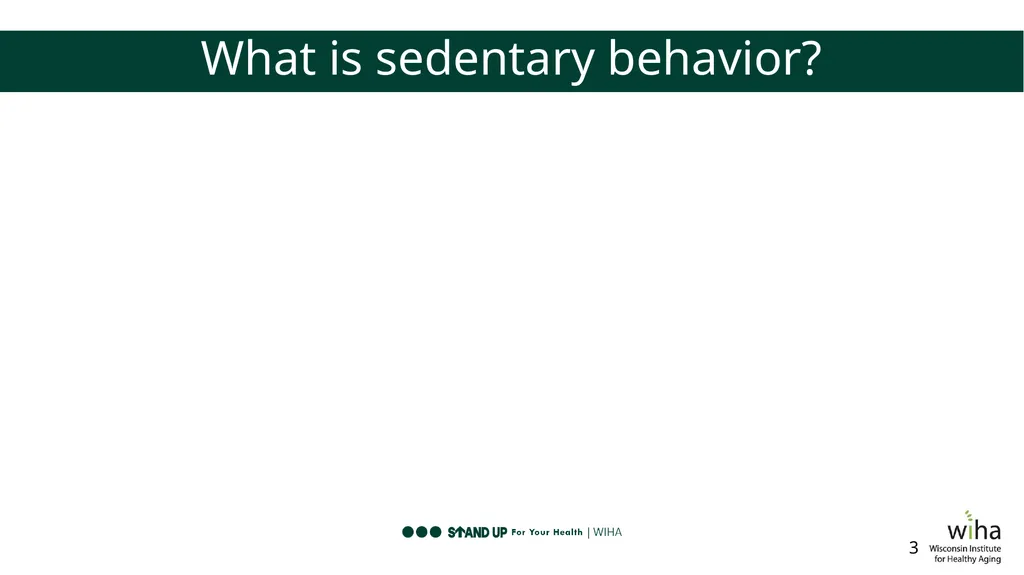 Session 1 Program Creator: Kelli F Koltyn 1 Ground - slide 3 of 16